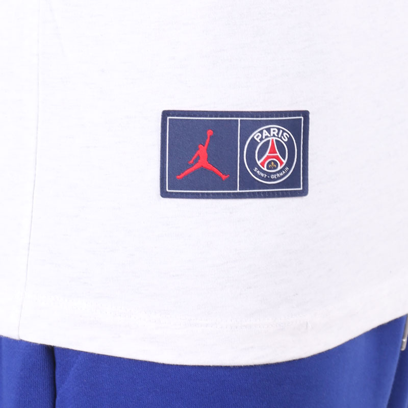 Мужская футболка Jordan Paris Saint-Germain Wordmark Tee (DB6510-051)  - цена, описание, фото 3